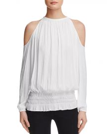 Ramy Brook Lauren Cold Shoulder Blouse Women - Bloomingdale s at Bloomingdales